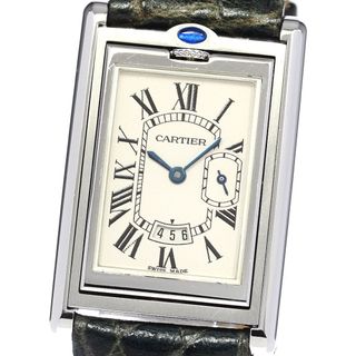 カルティエ(Cartier)のカルティエ CARTIER Ｗ1016055 タンクバスキュラントXL デイト クォーツ メンズ _814473(腕時計(アナログ))