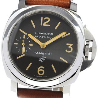 パネライ(PANERAI)のパネライ PANERAI PAM00632 ルミノール マリーナ ロゴ アッチャイオ 手巻き メンズ _816478(腕時計(アナログ))