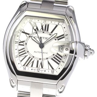 カルティエ(Cartier)のカルティエ CARTIER W62032X6 ロードスター デイト GMT 自動巻き メンズ _808834(腕時計(アナログ))