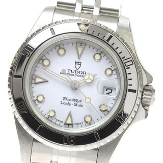 チュードル(Tudor)のチュードル TUDOR 96090 プリンセスデイト レディサブ デイト 自動巻き レディース 箱・保証書付き_807925(腕時計)