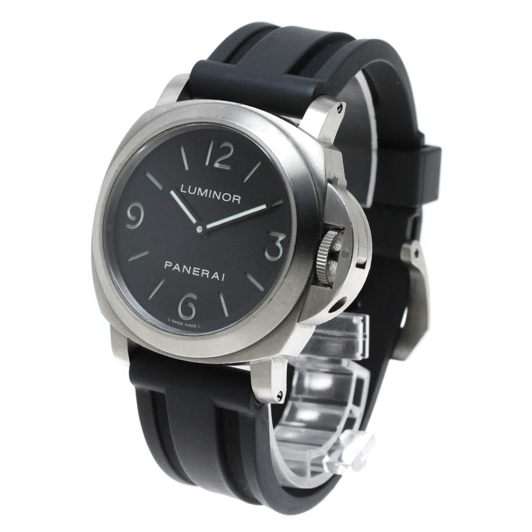 PANERAI(パネライ)のパネライ PANERAI PAM00176 ルミノール ベース 手巻き メンズ 保証書付き_816451 メンズの時計(腕時計(アナログ))の商品写真