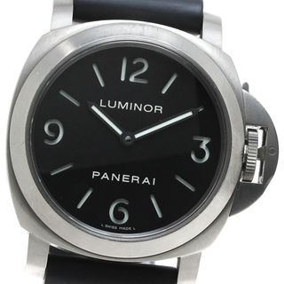 パネライ(PANERAI)のパネライ PANERAI PAM00176 ルミノール ベース 手巻き メンズ 保証書付き_816451(腕時計(アナログ))