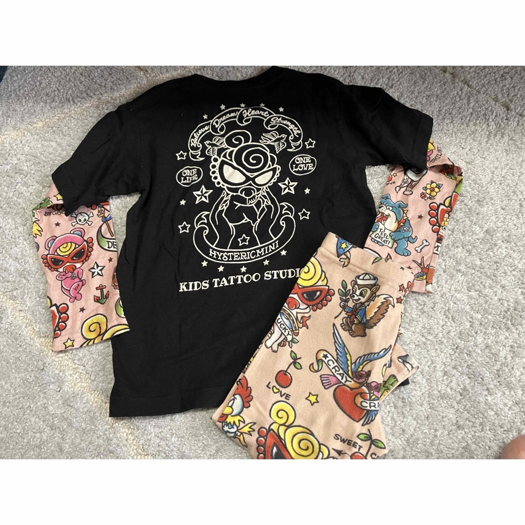 HYSTERIC MINI(ヒステリックミニ)のヒステリックミニ タトゥー キッズ/ベビー/マタニティのキッズ服男の子用(90cm~)(Tシャツ/カットソー)の商品写真