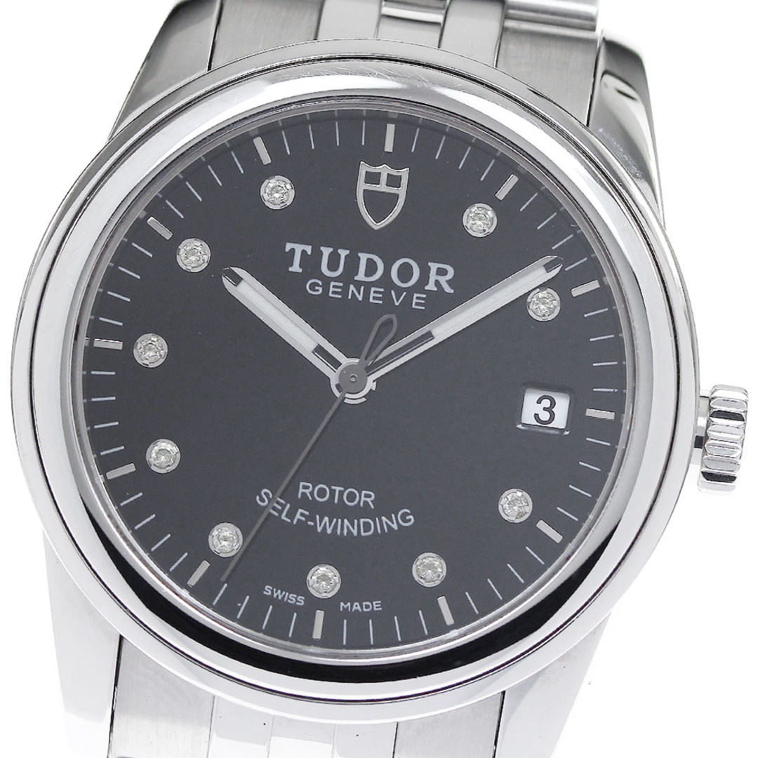 Tudor(チュードル)のチュードル TUDOR 55000 グラマー 10Pダイヤモンド デイト 自動巻き メンズ _816510 メンズの時計(腕時計(アナログ))の商品写真