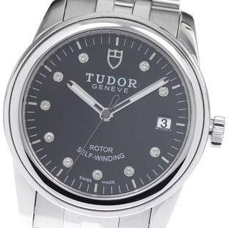 チュードル(Tudor)のチュードル TUDOR 55000 グラマー 10Pダイヤモンド デイト 自動巻き メンズ _816510(腕時計(アナログ))