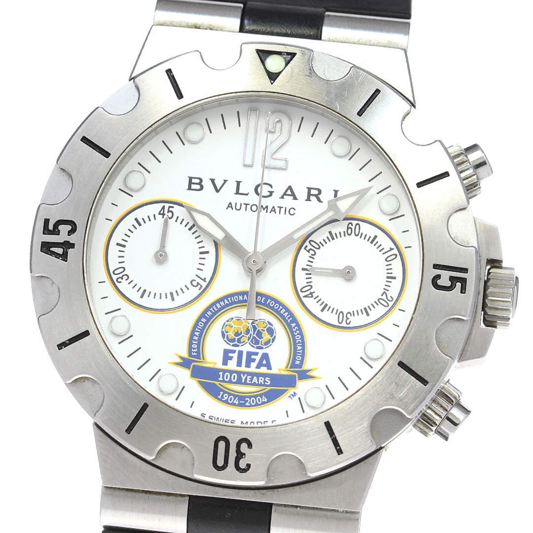 BVLGARI(ブルガリ)のブルガリ BVLGARI SCB38S ディアゴノ スクーバ FIFA世界限定100周年 自動巻き メンズ _814812 メンズの時計(腕時計(アナログ))の商品写真