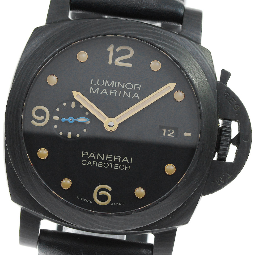 PANERAI(パネライ)のパネライ PANERAI PAM00661 ルミノールマリーナ 1950 カーボテック デイト 自動巻き メンズ _816483 メンズの時計(腕時計(アナログ))の商品写真