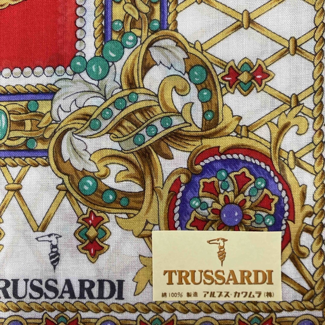 Trussardi(トラサルディ)のトラサルディ　ハンカチ🎁 レディースのファッション小物(ハンカチ)の商品写真