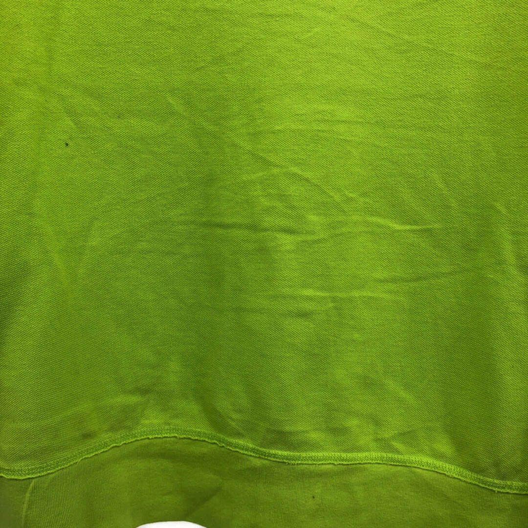 POLO RALPH LAUREN(ポロラルフローレン)のPolo by Ralph Lauren ポロ ラルフローレン 長袖Ｔシャツ ワンポイント ライトグリーン (メンズ XL) 中古 古着 Q6386 メンズのトップス(Tシャツ/カットソー(七分/長袖))の商品写真