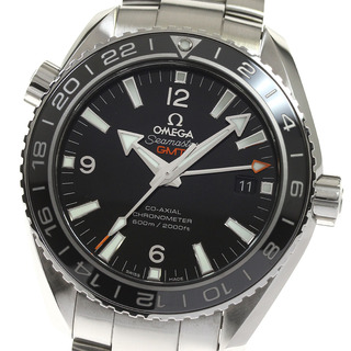 オメガ(OMEGA)のオメガ OMEGA 232.30.44.22.01.001 シーマスター600 プラネットオーシャン GMT 自動巻き メンズ 美品 箱・保証書付き_814486(腕時計(アナログ))
