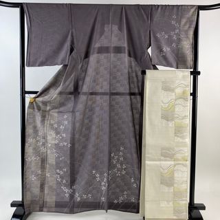 訪問着 身丈165cm 裄丈67.5cm 正絹 秀品 【中古】(着物)