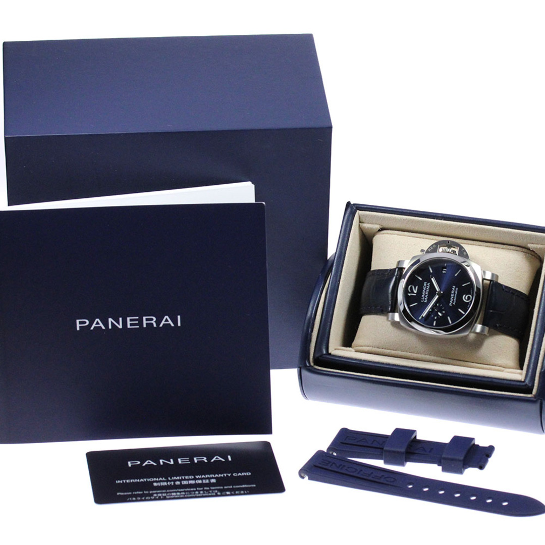PANERAI(パネライ)のパネライ PANERAI PAM01370 ルミノール クアランタ スモールセコンド 自動巻き メンズ 良品 箱・保証書付き_815413 メンズの時計(腕時計(アナログ))の商品写真