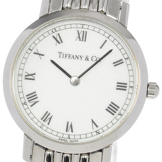 ティファニー(Tiffany & Co.)のティファニー TIFFANY&Co. L151 クラシック ローマンインデックス クォーツ レディース 内箱付き_814819(腕時計)