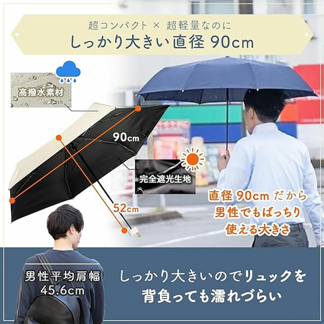 【色: YS-ダークブルー】折りたたみ傘 折り畳み傘 日傘 レディース 折畳傘  レディースのファッション小物(その他)の商品写真