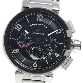 ルイヴィトン(LOUIS VUITTON)のルイ・ヴィトン LOUIS VUITTON Q1052 タンブール クロノグラフ GMT 自動巻き メンズ _814966(腕時計(アナログ))