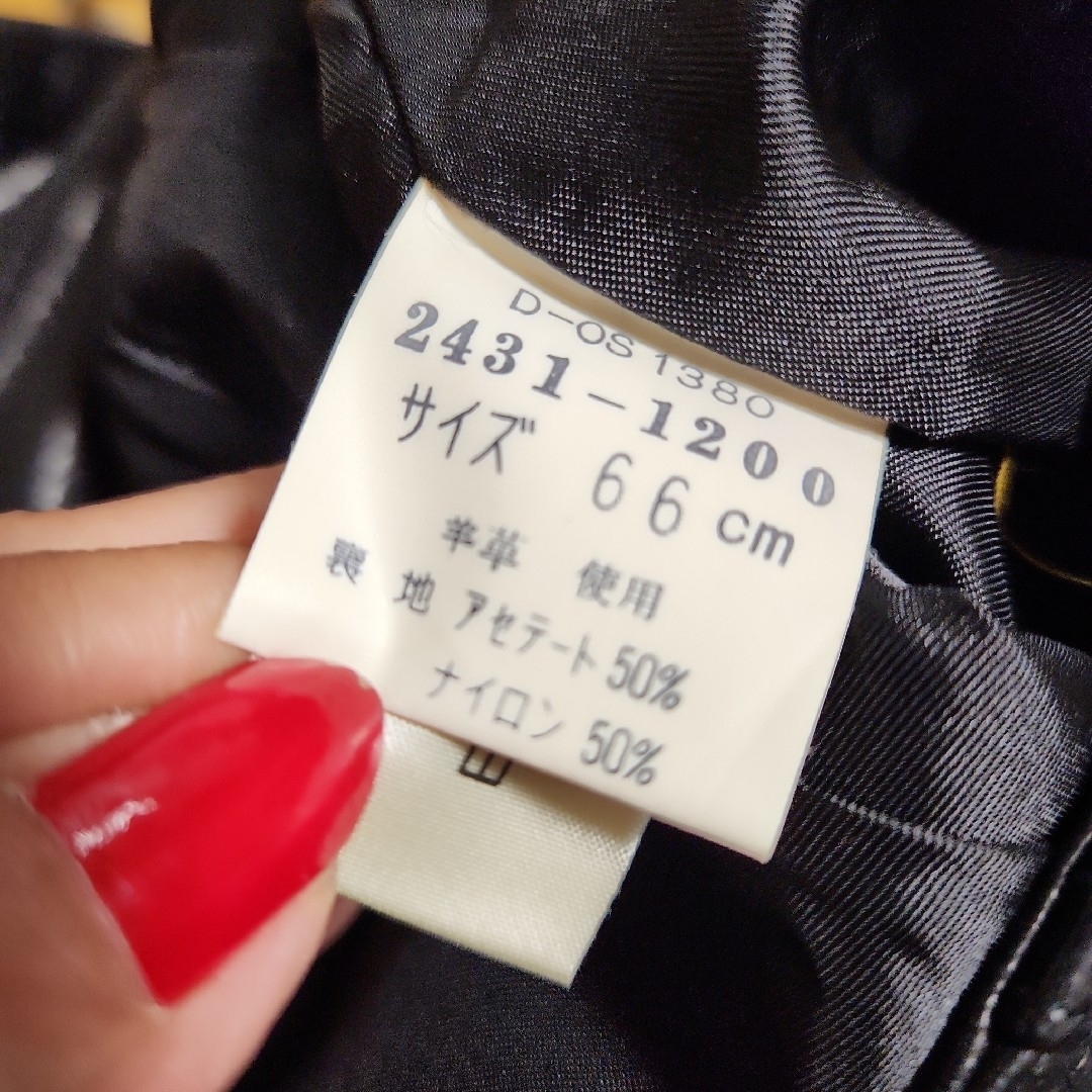 JUNKO KOSHINO(コシノジュンコ)の新品●JUNKO・KOSHINO●羊革スカート レディースのスカート(ミニスカート)の商品写真