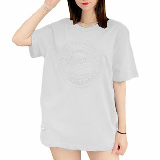 morytrade レディース Tシャツ 半袖 しっかりした生地 ゆったりサイズ(その他)