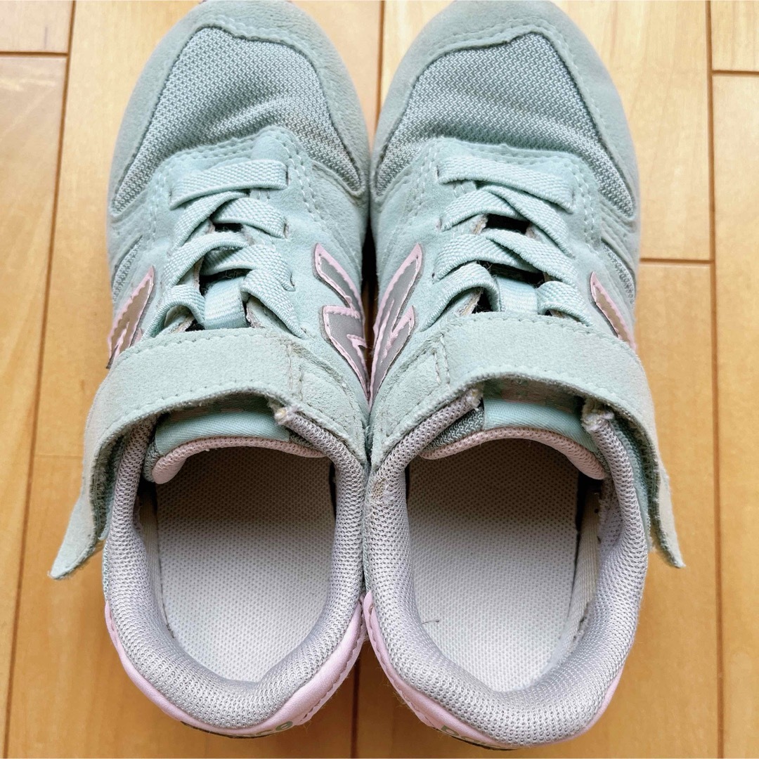 New Balance(ニューバランス)のNew Balance  373キッズ シューズ 17.5cm ミント キッズ/ベビー/マタニティのキッズ靴/シューズ(15cm~)(スニーカー)の商品写真