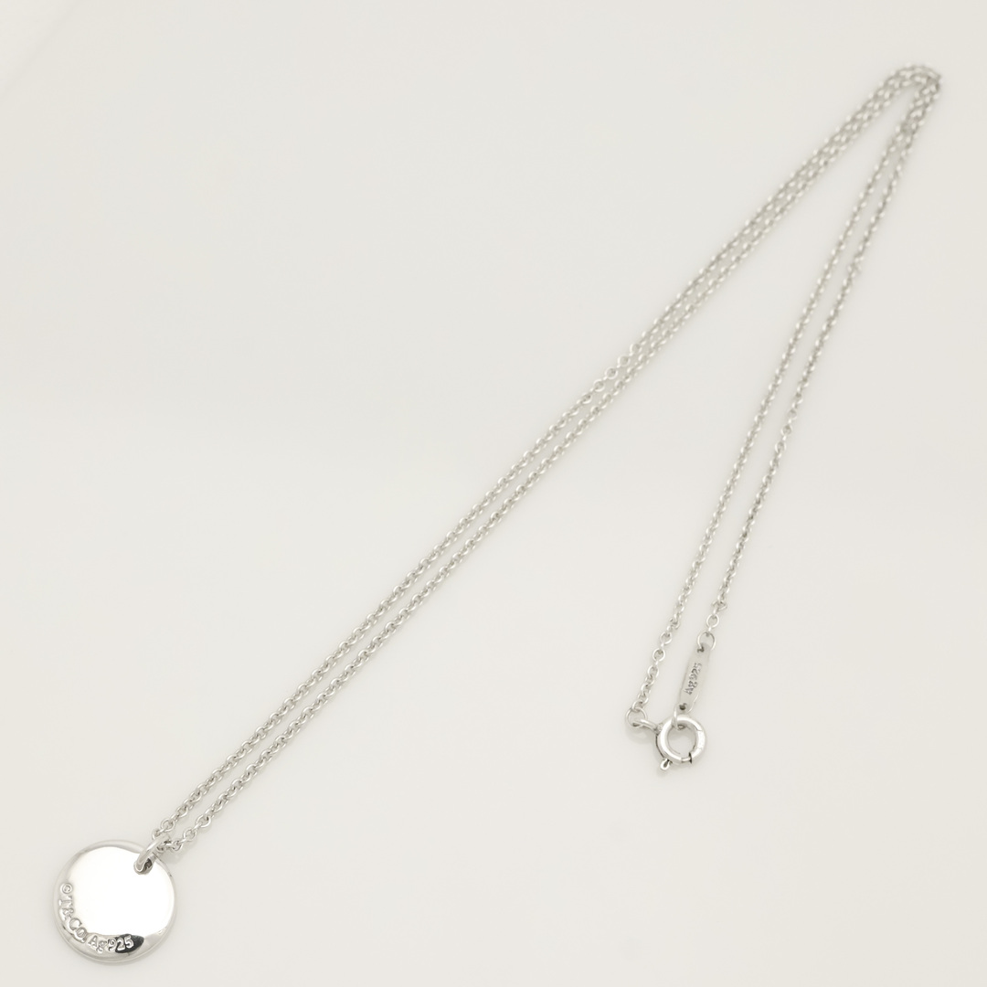 Tiffany & Co.(ティファニー)の【極美品】TIFFANY&Co. ノーツ レター M ディスク ネックレス レディースのアクセサリー(ネックレス)の商品写真