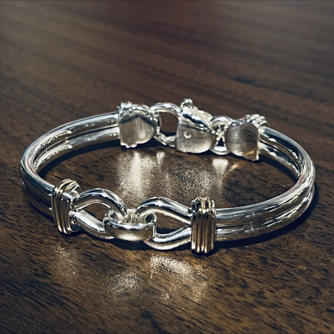 Tiffany & Co.(ティファニー)のVINTAGE TIFFANY ヴィンテージ ティファニー ループ ブレスレット メンズのアクセサリー(ブレスレット)の商品写真