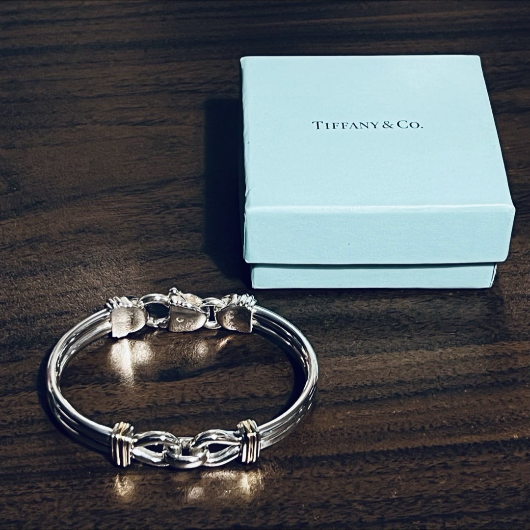 Tiffany & Co.(ティファニー)のVINTAGE TIFFANY ヴィンテージ ティファニー ループ ブレスレット メンズのアクセサリー(ブレスレット)の商品写真