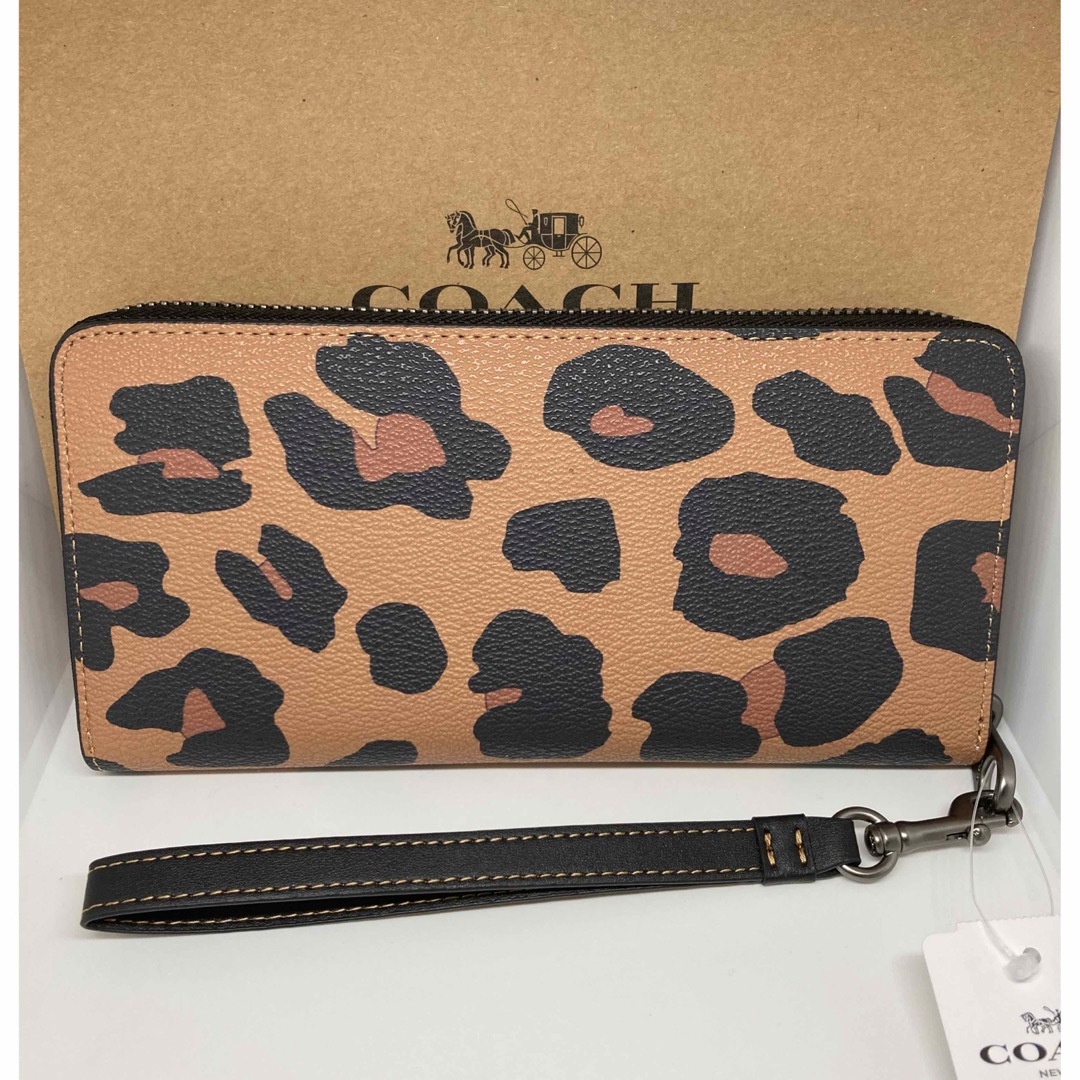 COACH(コーチ)のコーチ長財布CC865 レパード レディースのファッション小物(財布)の商品写真