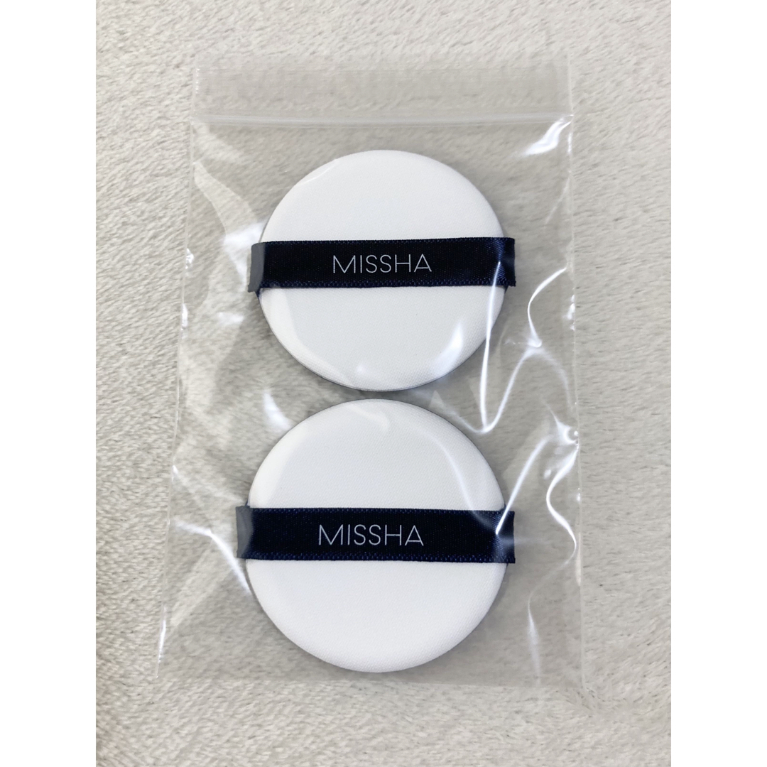 MISSHA(ミシャ)のMISSHA クッションファンデーション用パフ２個セット コスメ/美容のメイク道具/ケアグッズ(パフ・スポンジ)の商品写真