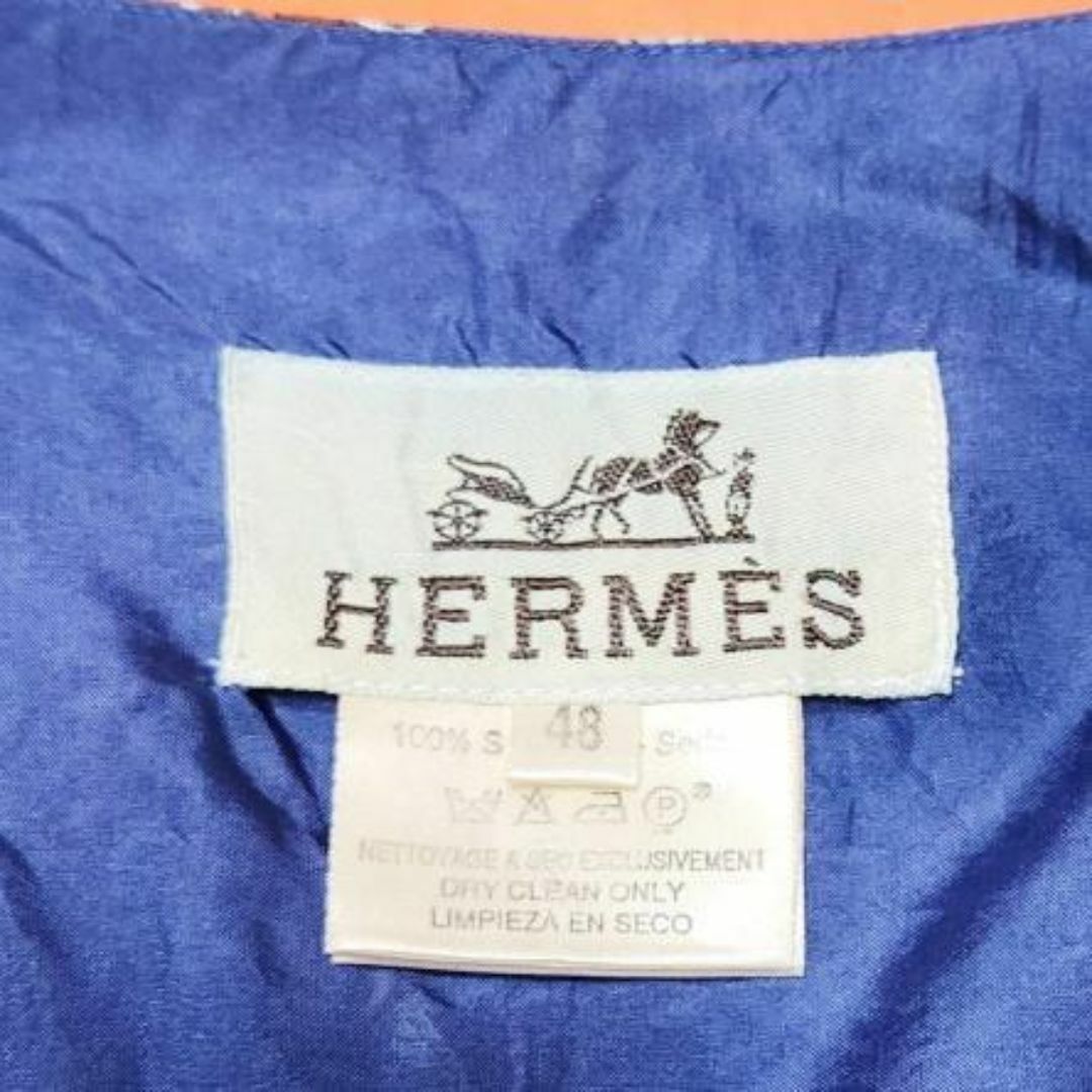 Hermes(エルメス)の【希少】エルメス ジレ XL 「ニューオリンズ クレオール ジャズ」大きいサイズ メンズのトップス(ベスト)の商品写真
