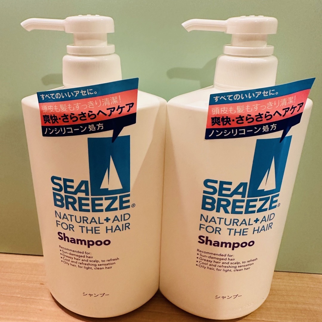新品未使用 SEA BREEZE シーブリーズ シャンプー 600ml×2本 コスメ/美容のヘアケア/スタイリング(シャンプー)の商品写真