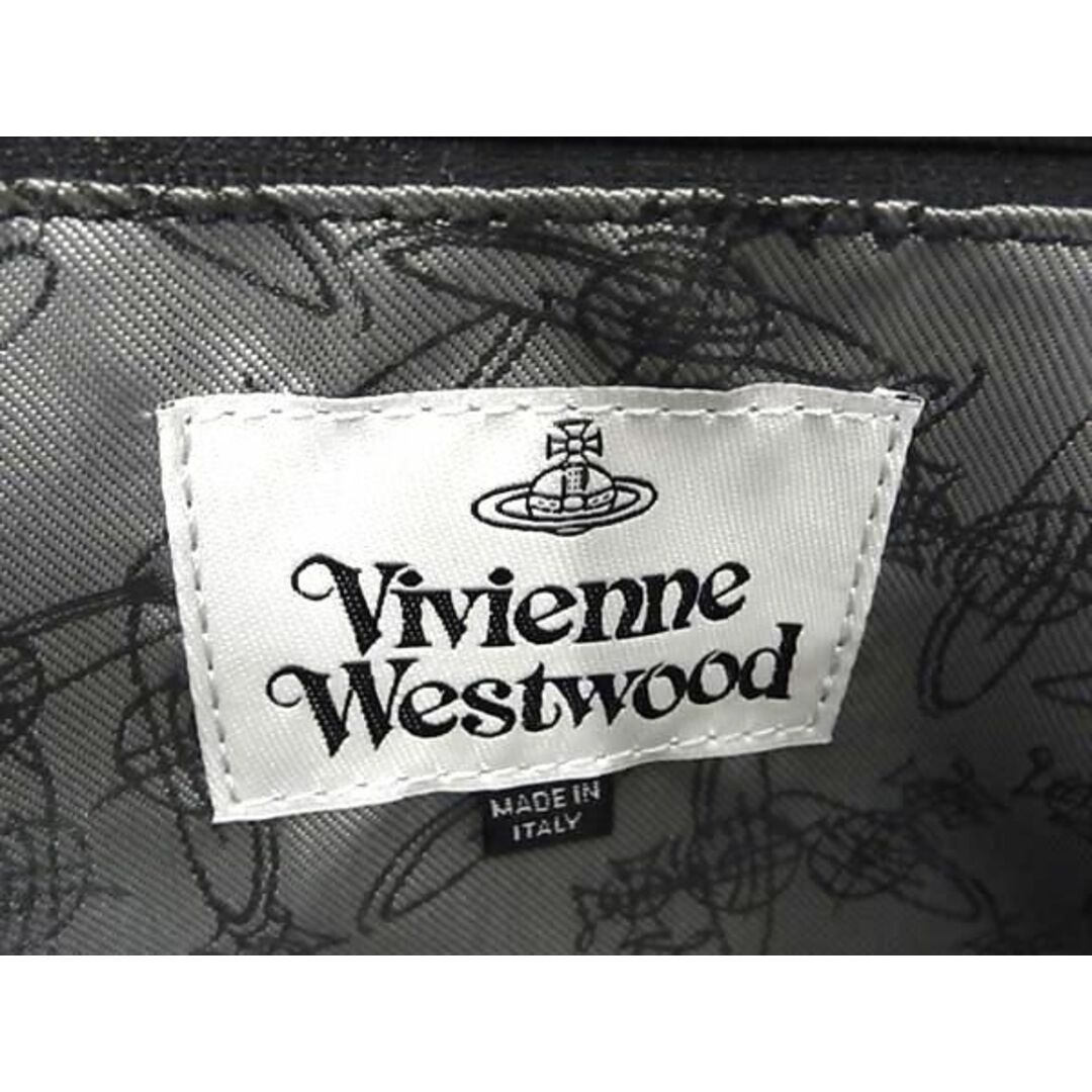 Vivienne Westwood(ヴィヴィアンウエストウッド)の■新品■未使用■ Vivienne Westwood ヴィヴィアンウエストウッド オーブ レザー トートバッグ ショルダー ブラック系 FA7389 レディースのバッグ(ショルダーバッグ)の商品写真