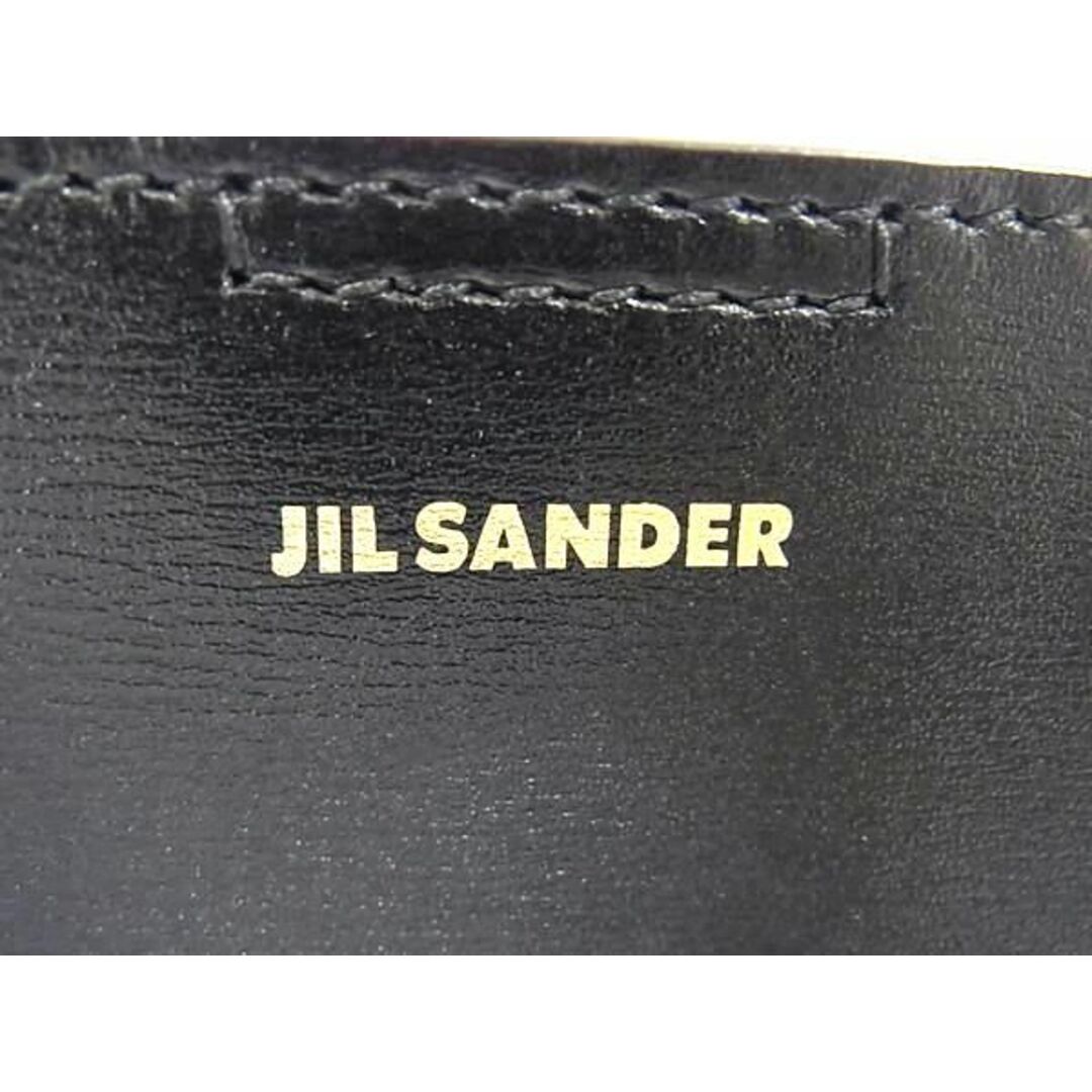 Jil Sander(ジルサンダー)の■新品同様■ JIL SANDER　ジルサンダー タングル レザー ショルダーバッグ クロスボディ メンズ レディース ブラック系 FA3653  メンズのファッション小物(その他)の商品写真