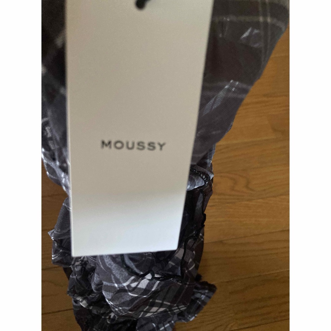 moussy(マウジー)の【マウジー】SHEER CHECK MELLOW トップス レディースのトップス(シャツ/ブラウス(長袖/七分))の商品写真