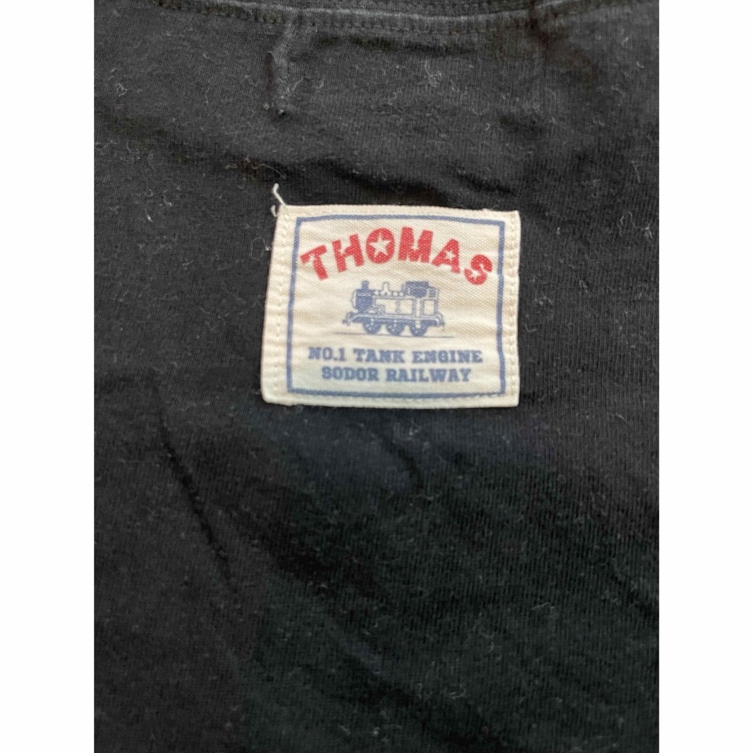 THOMAS(トーマス)のトーマス　親子Tシャツ　半袖　メンズMサイズ　キッズ100cm キッズ/ベビー/マタニティのキッズ服男の子用(90cm~)(Tシャツ/カットソー)の商品写真