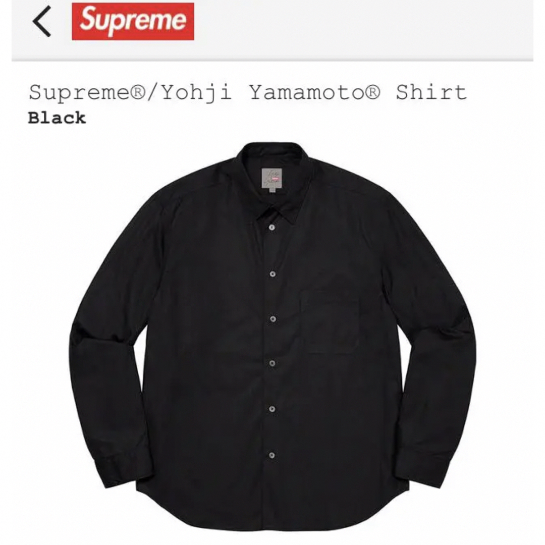 Yohji Yamamoto(ヨウジヤマモト)の最安値　定価以下　supreme®︎Yohji Yamamoto    メンズのトップス(シャツ)の商品写真