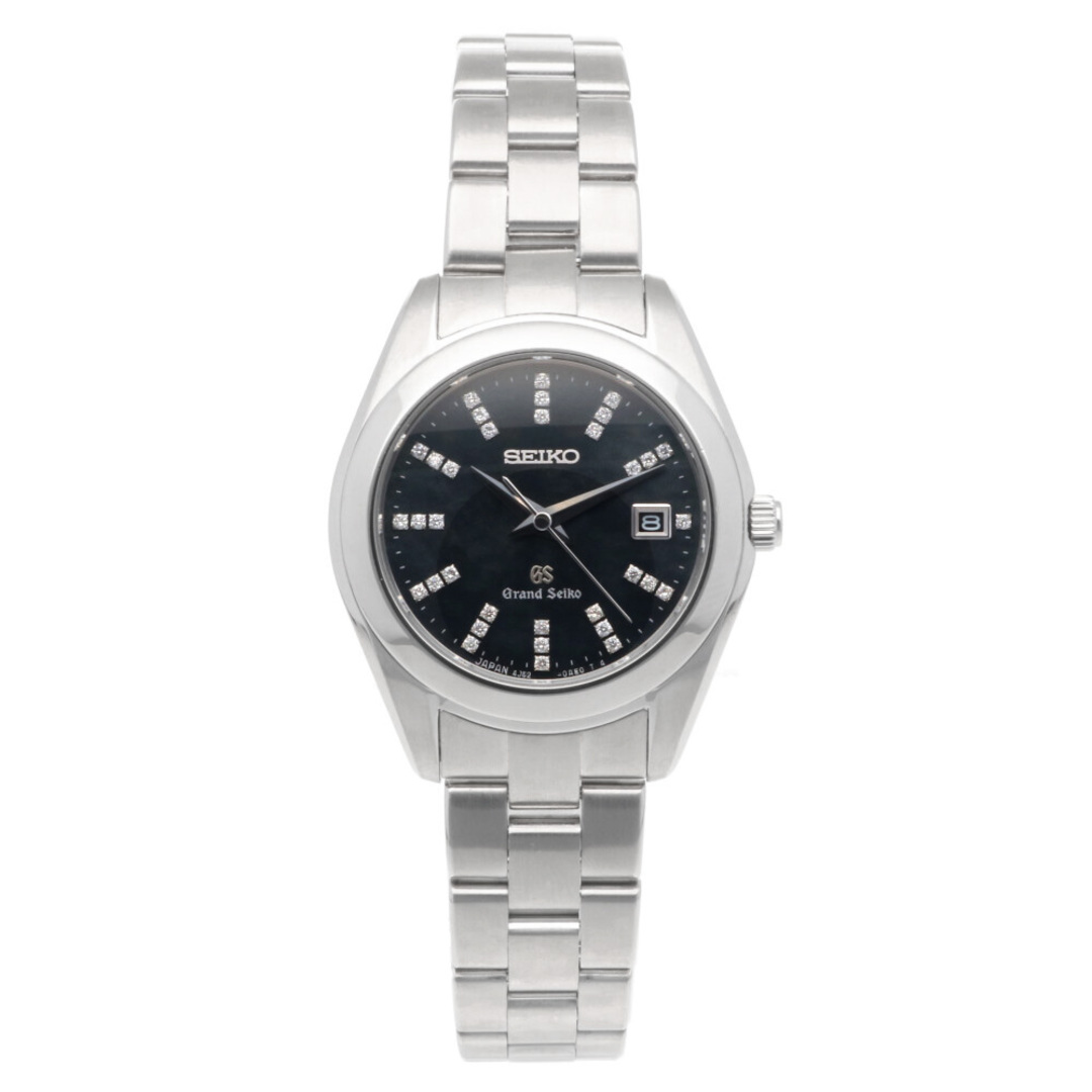 SEIKO(セイコー)のセイコー ブラックシェル 腕時計 時計 ステンレススチール 4J52-0AB0 STGF071 クオーツ レディース 1年保証 SEIKO  中古 レディースのファッション小物(腕時計)の商品写真