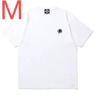 gakkin budspool 廻り花 S/S TEE M ホワイト 舐達麻