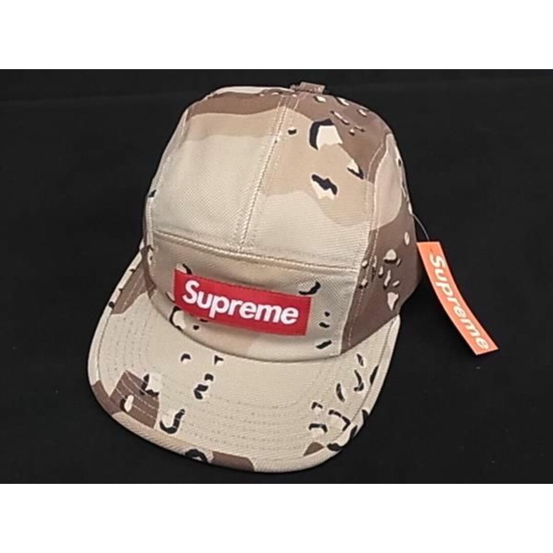 Supreme(シュプリーム)の■新品■未使用■ Supreme シュプリーム ナイロン100％ カモフラージュ ベースボールキャップ 帽子 メンズ レディース カーキ系 AV9079 メンズの帽子(キャップ)の商品写真