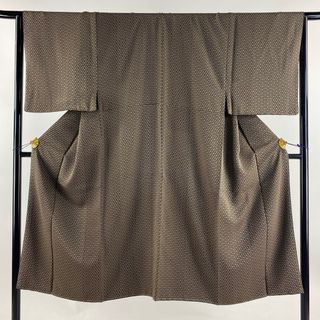 男着物 身丈134cm 裄丈65cm 正絹 美品 優品 【中古】(着物)