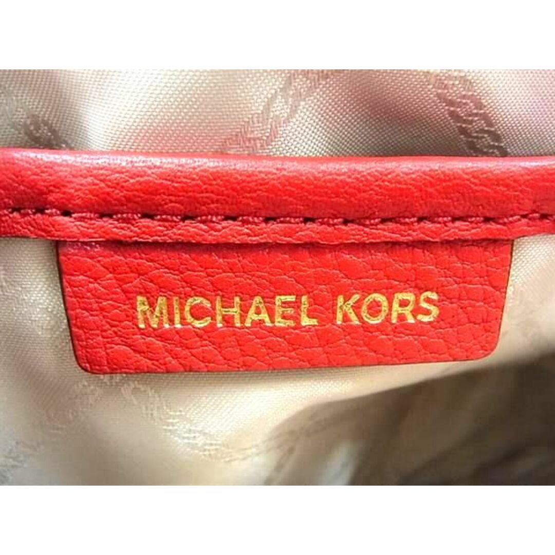 Michael Kors(マイケルコース)の■新品■未使用■ MICHAEL KORS マイケルコース レザー ショルダーバッグ クロスボディ レディース レッド系 BJ1977  レディースのファッション小物(その他)の商品写真