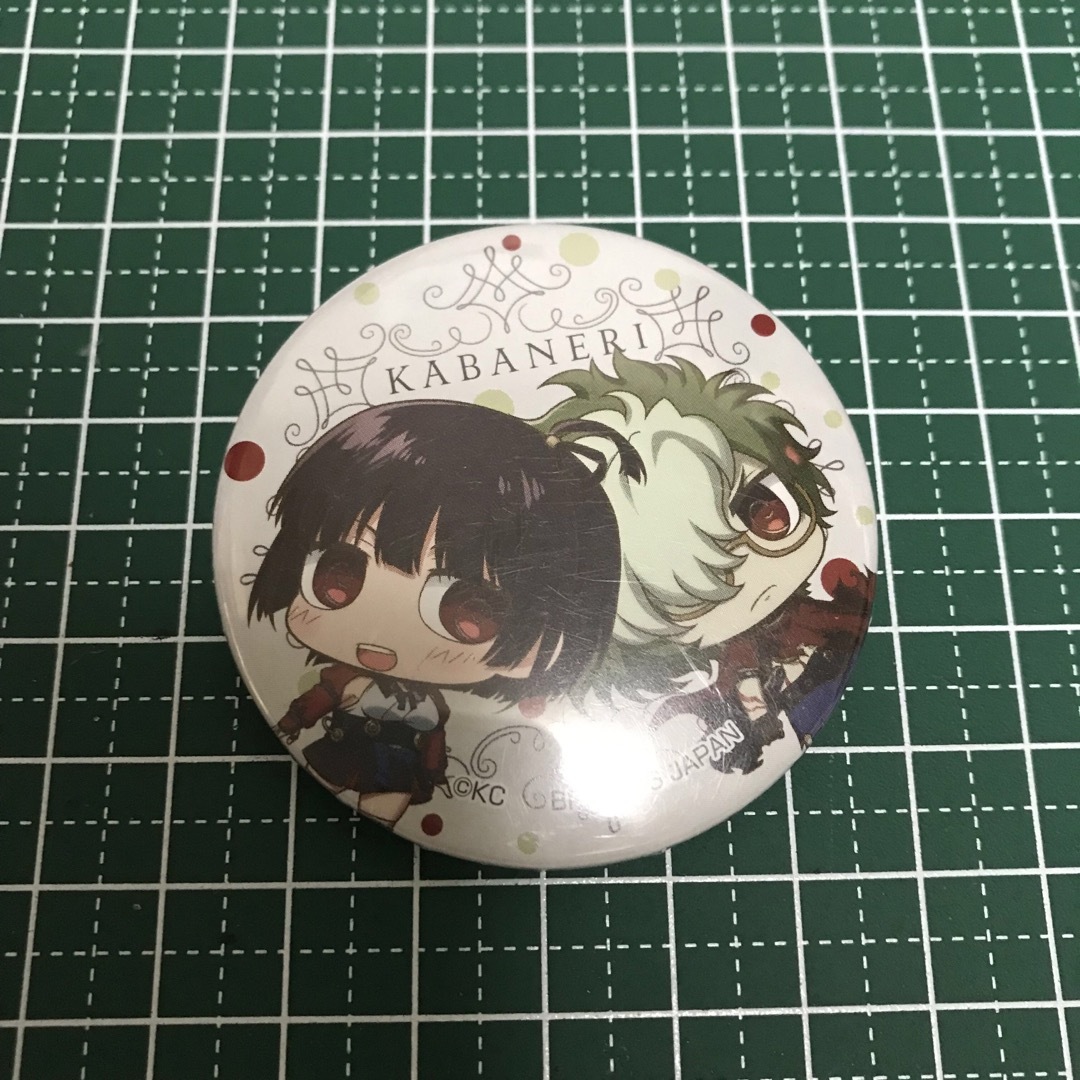 一番くじ アニメ 甲鉄城のカバネリ　缶バッジ エンタメ/ホビーのアニメグッズ(バッジ/ピンバッジ)の商品写真