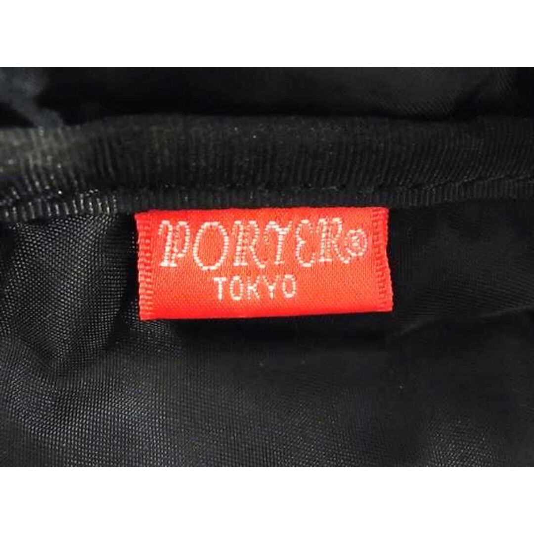 PORTER(ポーター)の■極美品■ PORTER ポーター sacaiコラボ 吉田かばん ナイロン ボディバッグ ショルダーバッグ メンズ ブラック系 AW5391  メンズのバッグ(ウエストポーチ)の商品写真