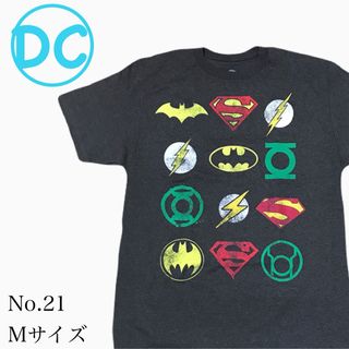 マーベル(MARVEL)の【新品】　DCコミックス スーパーマン　バットマン　メンズMサイズTシャツ　ロゴ(Tシャツ/カットソー(半袖/袖なし))