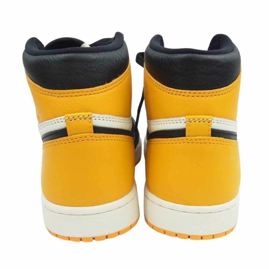 NIKE AIR JORDAN ナイキ ジョーダン スニーカー 555088-711 Air Jordan 1 Retro High OG Taxi AJ1 エアジョーダン レトロ ハイ タクシー スニーカー ホワイト系 イエロー系 ブラック系 27cm【新古品】【未使用】【中古】 メンズの靴/シューズ(スニーカー)の商品写真