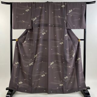 小紋 身丈164.5cm 裄丈66.5cm 化繊 秀品 【中古】(着物)