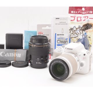 キヤノン(Canon)の大人気の可愛いホワイトカラー❣️Canon EOS Kiss X7ホワイト(デジタル一眼)