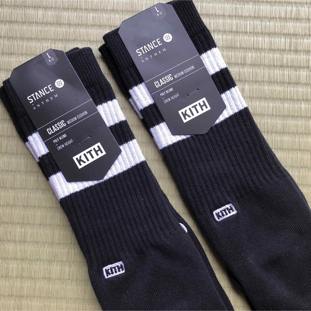 KITH STANCE ソックス (2足)靴下  新品未使用 スポーツ/アウトドアのスポーツ/アウトドア その他(バスケットボール)の商品写真