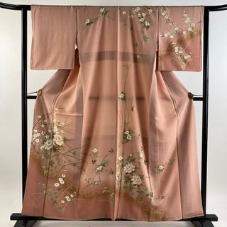 訪問着 身丈158cm 裄丈62.5cm 正絹 秀品 【中古】(着物)