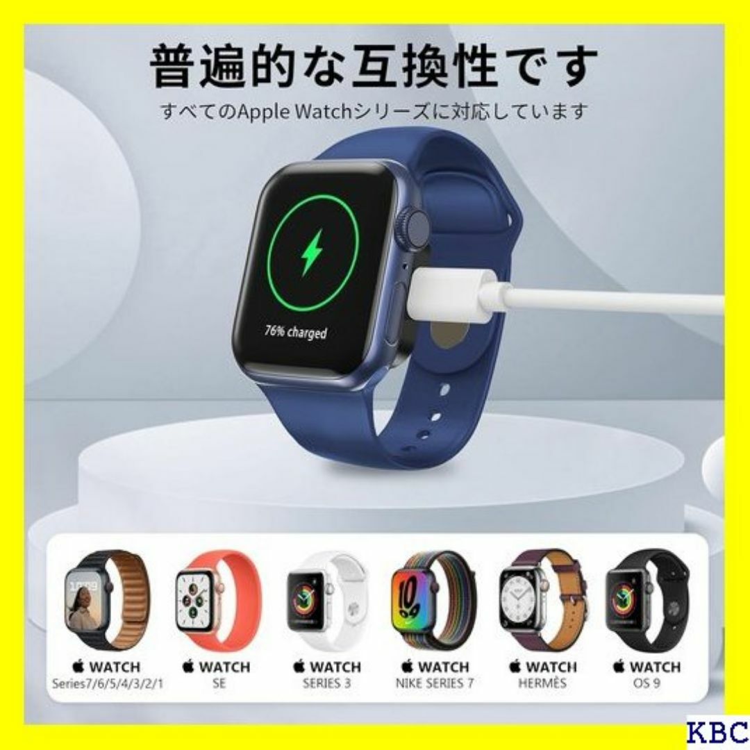 ANYOI 2 in 1 Apple Watch 充電 l 量 ブラック 103 スマホ/家電/カメラのスマホ/家電/カメラ その他(その他)の商品写真