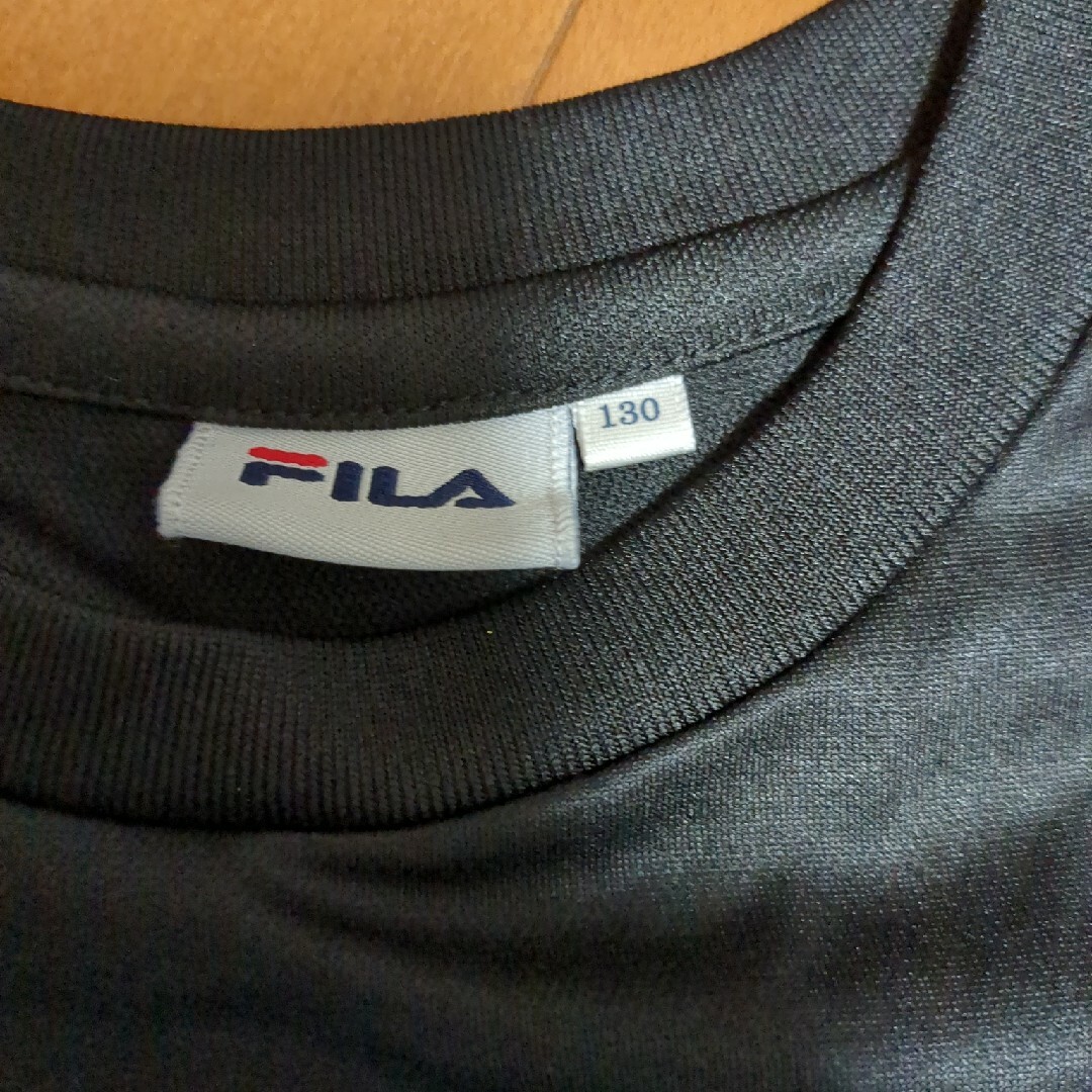 FILA(フィラ)のロンT　薄手　130 キッズ/ベビー/マタニティのキッズ服男の子用(90cm~)(Tシャツ/カットソー)の商品写真