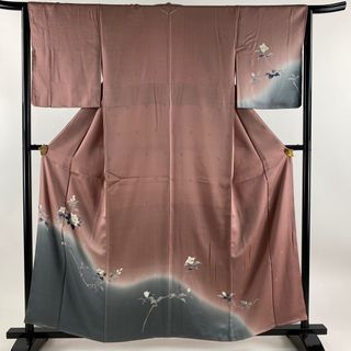 訪問着 身丈157.5cm 裄丈64.5cm 正絹 美品 優品 【中古】(着物)